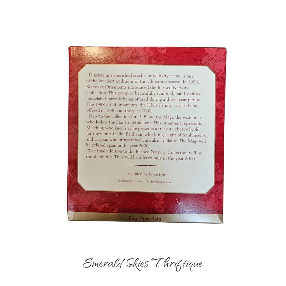 Hallmark‎ blessed Nativity collection, the magi